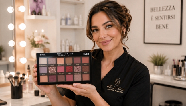 Elixir Make-Up | Palette Ombretti da 18 Colori